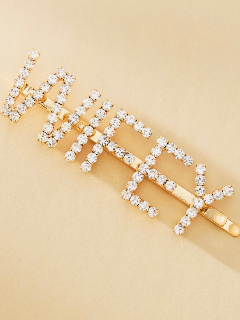 (3/30$) Wifey Bobby Pin By Anthropologie Weddings